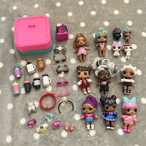 L.O.L Surprise Lot of Dolls, Pets and Accessories
